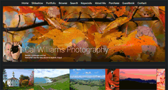 Desktop Screenshot of calwilliamsphoto.com